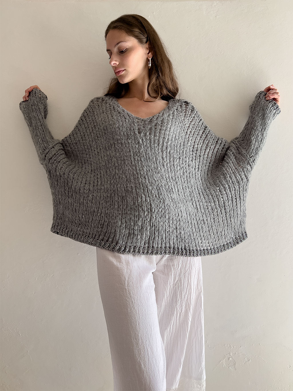 Lurex Sweater Knit Fabric-41208421