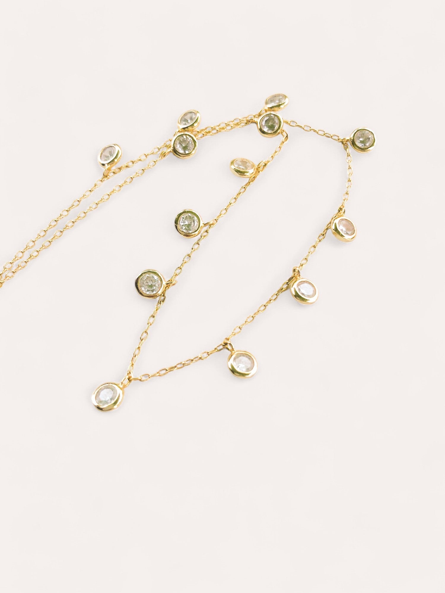 Zoe Drop Necklace (Gold)