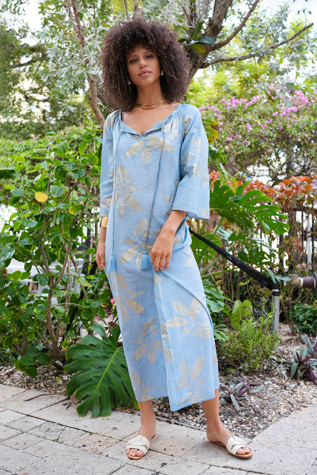 Michelle Maxi Tunic Denim