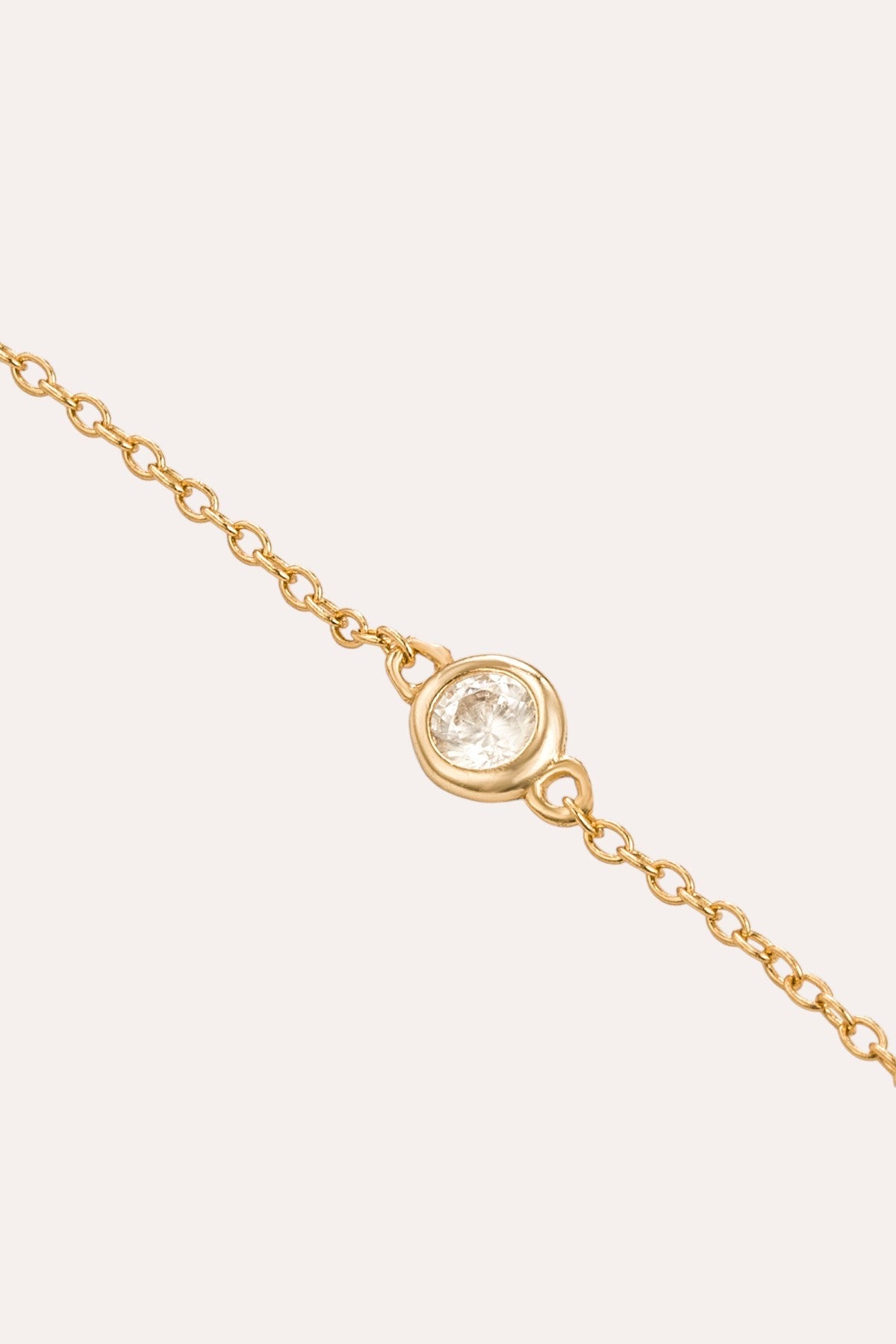 Zoe Drop Bracelet (Gold)